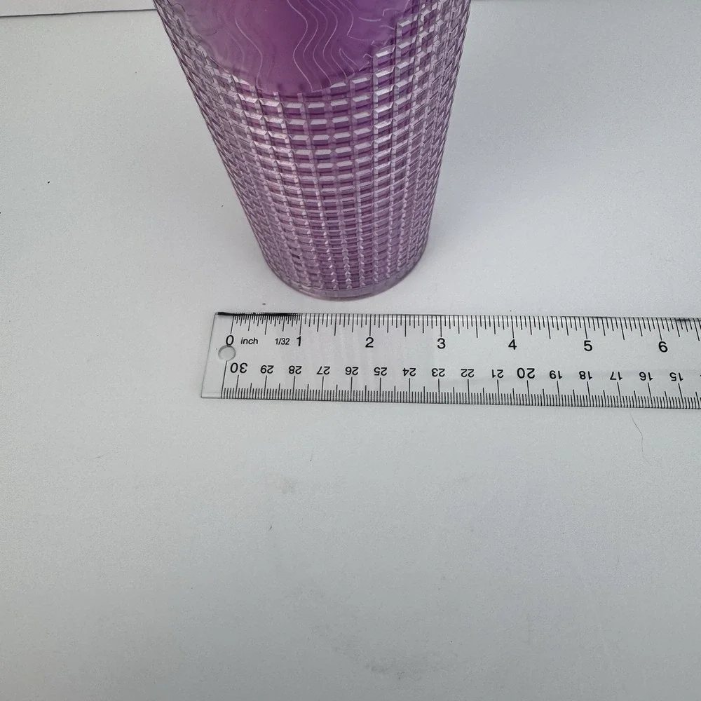 (3) Starbucks Platinum Silver Grid Disco Holiday 2020 Cold Cup Tumbler Christmas
